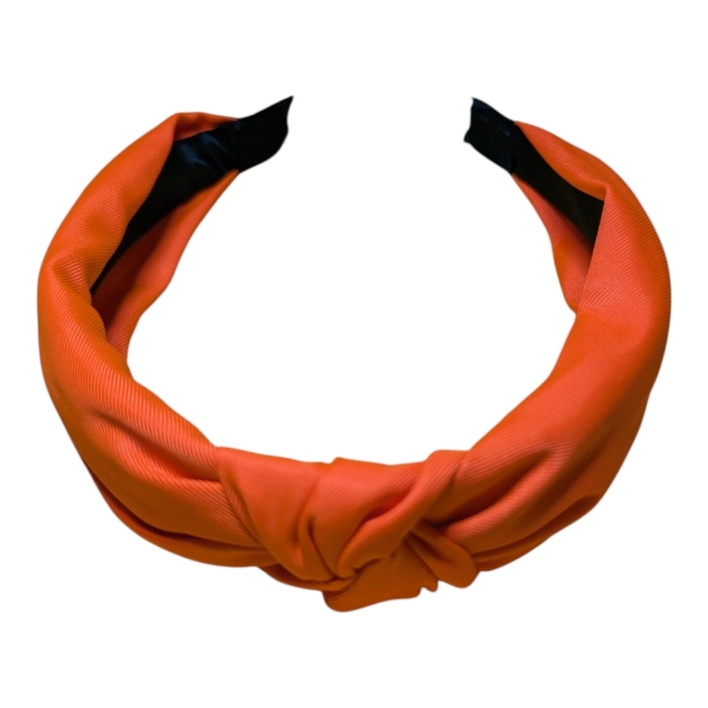 Orange Knot Headband One Size Women's  NEW